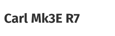 Logo Carl Mk3E R7